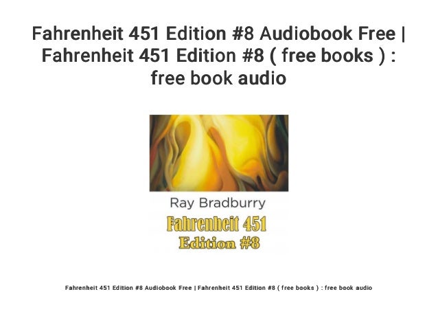 fahrenheit 451 free audio